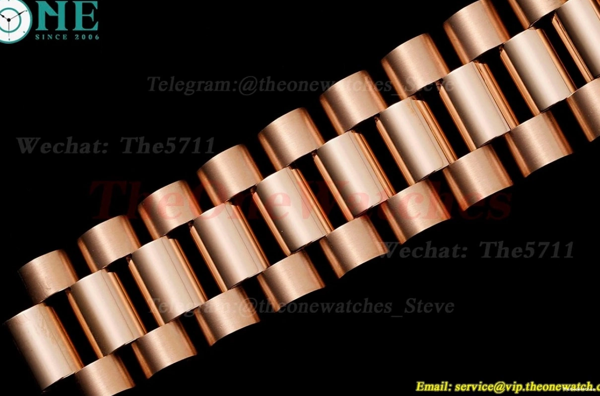 Dia RG JDF Datejust A2824 31mm White Flower RG Dial 0401